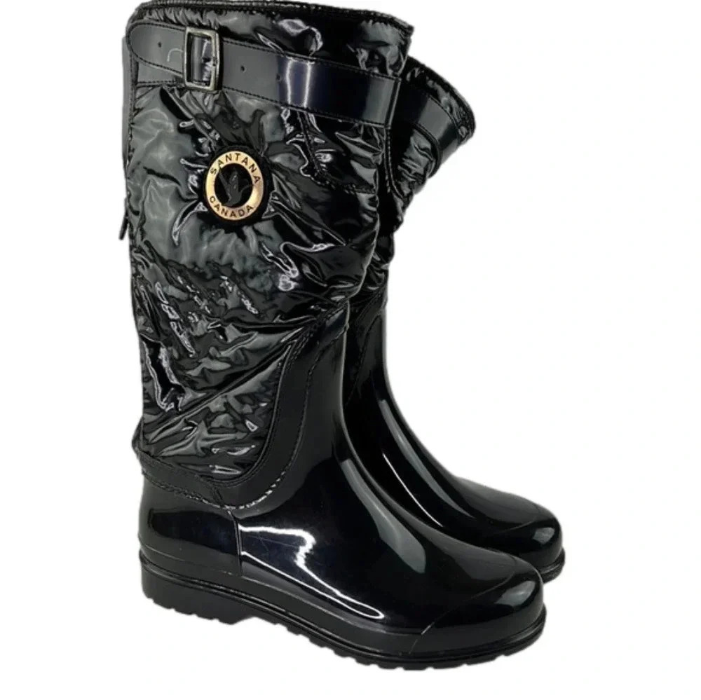 SANTANA Puffer Lined Waterproof Winter Snow Boots